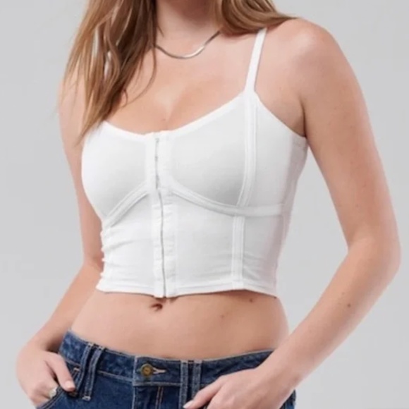 Hollister seamed corset cami NWT - Picture 1 of 8